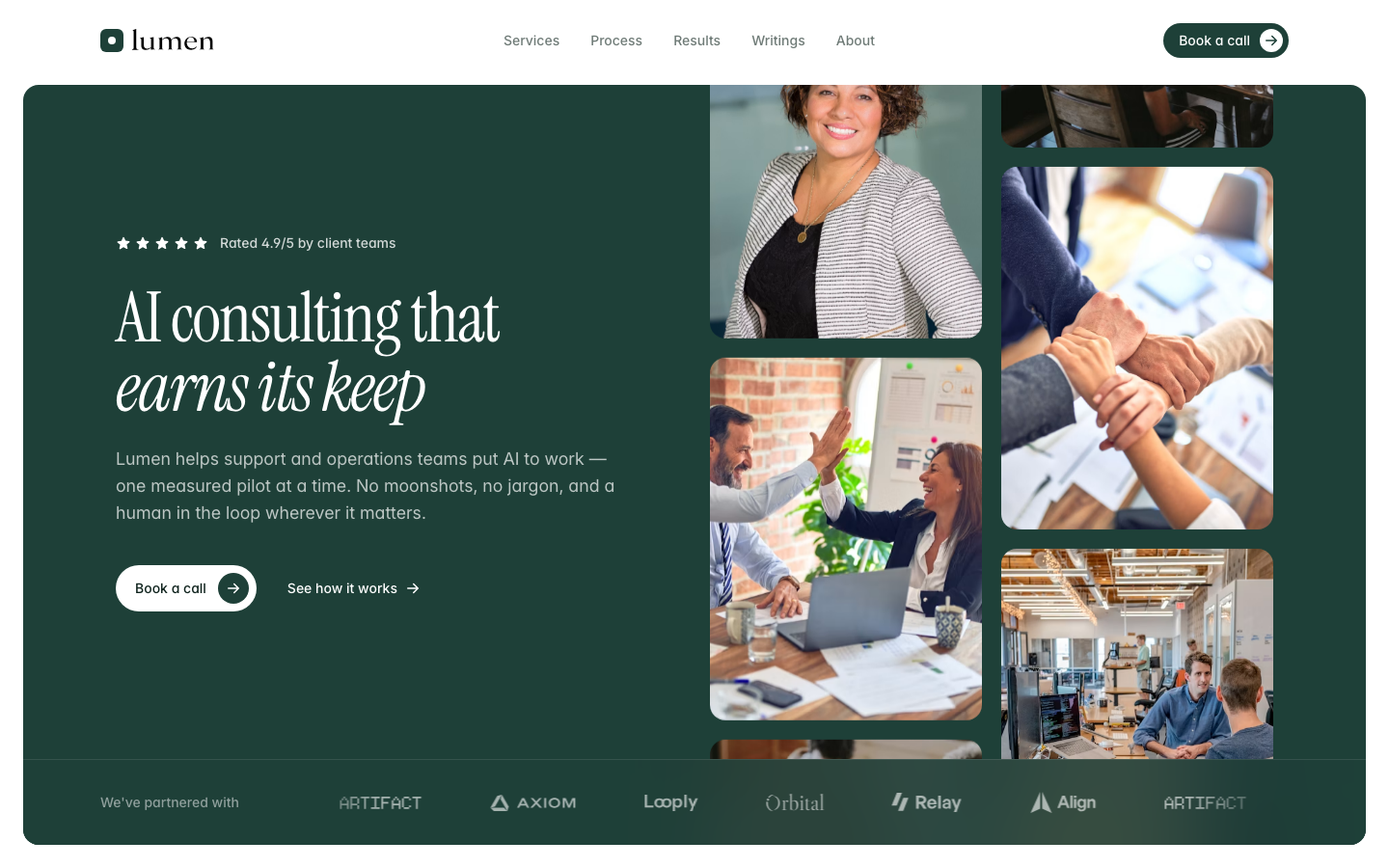 Lumen template preview